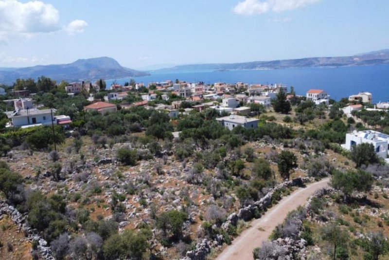 Kokkino Chorio Kreta, Kokkino Chorio: Grundstück mit unverbautem Meerblick zu verkaufen Grundstück kaufen